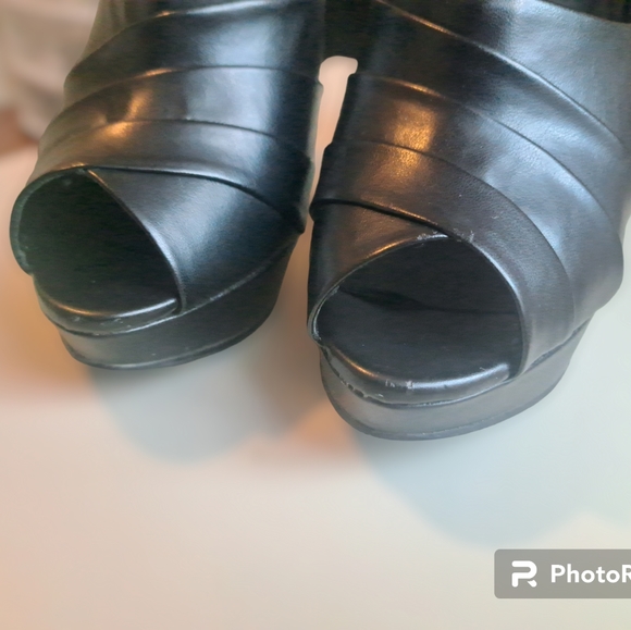 Elle Peep Toe Heels - Picture 9 of 9